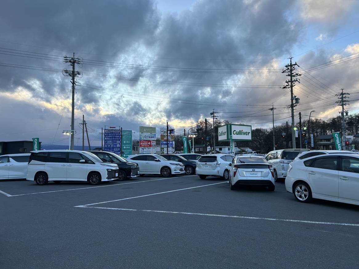 雪が降りましたね！