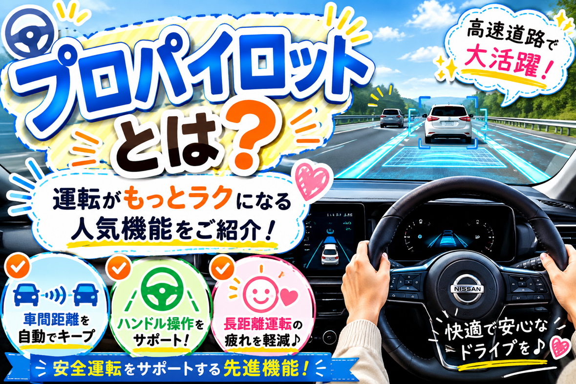 プロパイロットとは？運転がもっとラクになる人気機能をご紹介！
