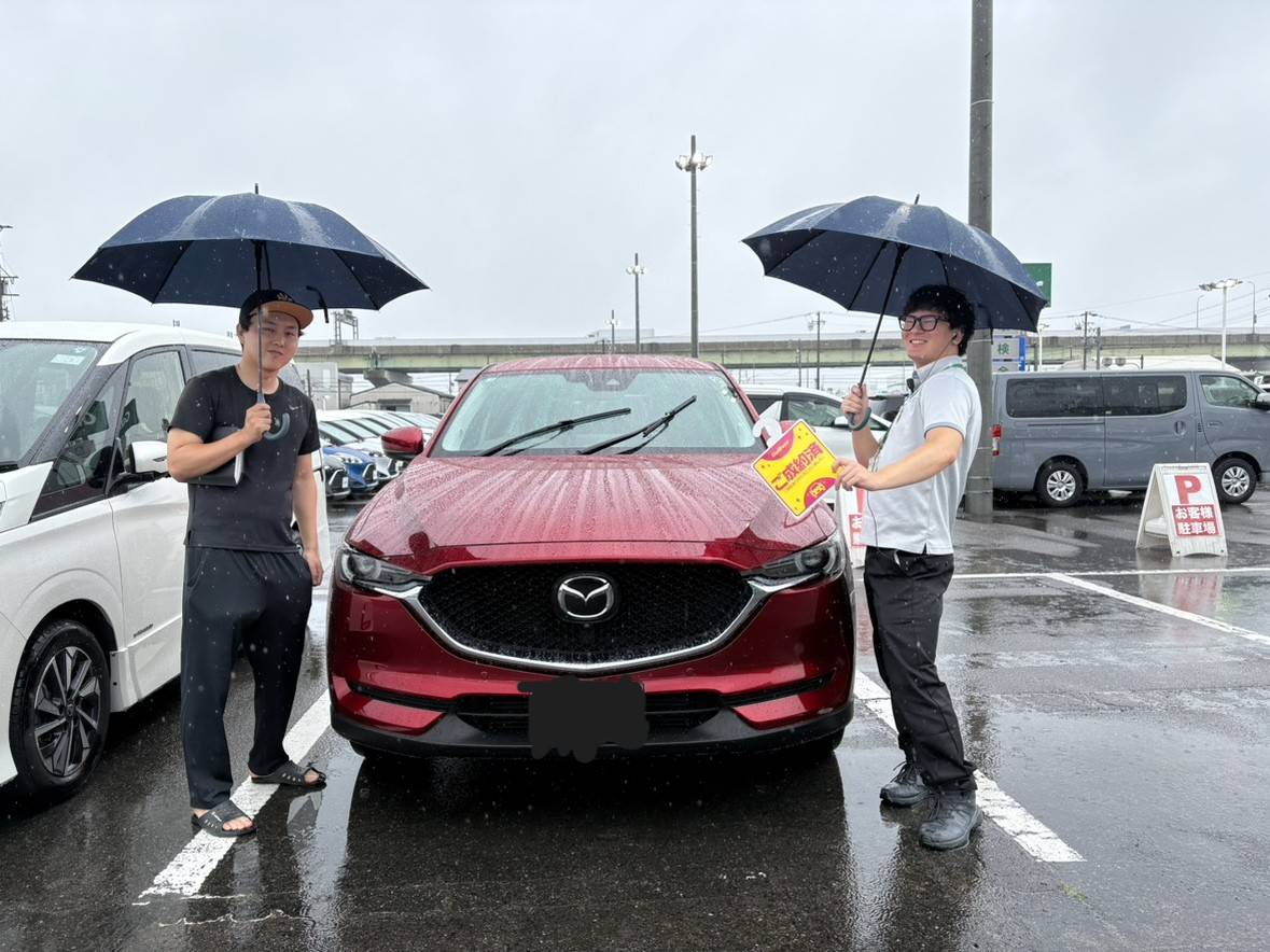 【祝】　マツダ　CX-5　ご納車おめでとうございます！★