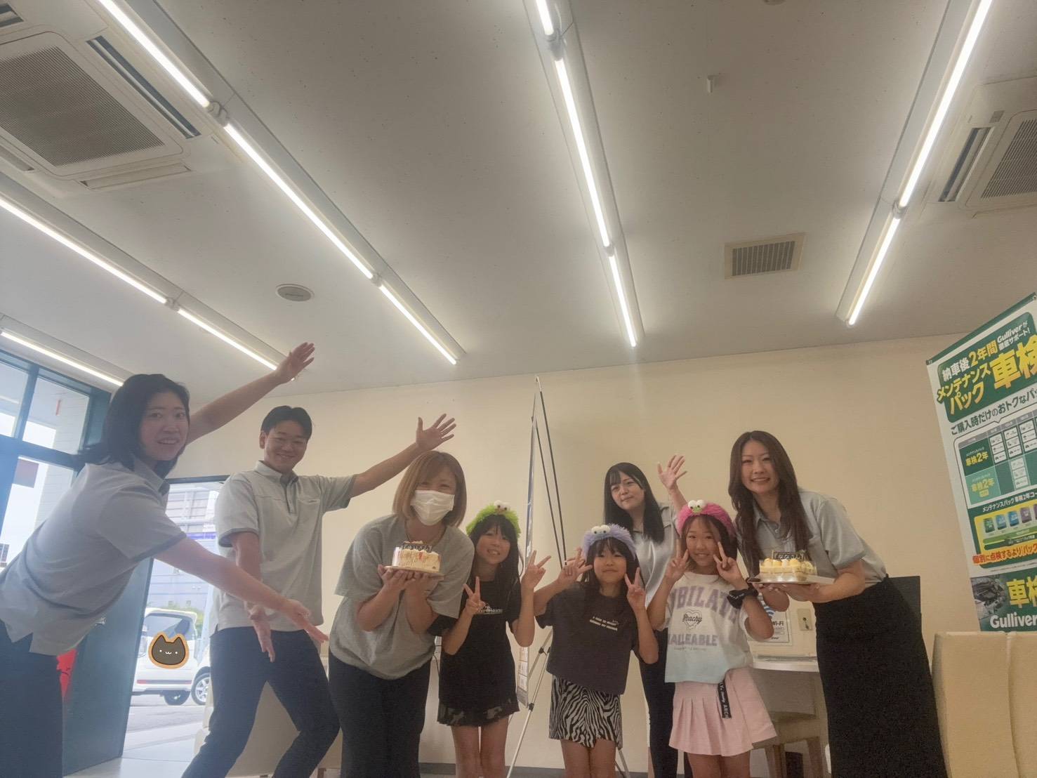 木更津店のスタッフの誕生日をお祝いしました！