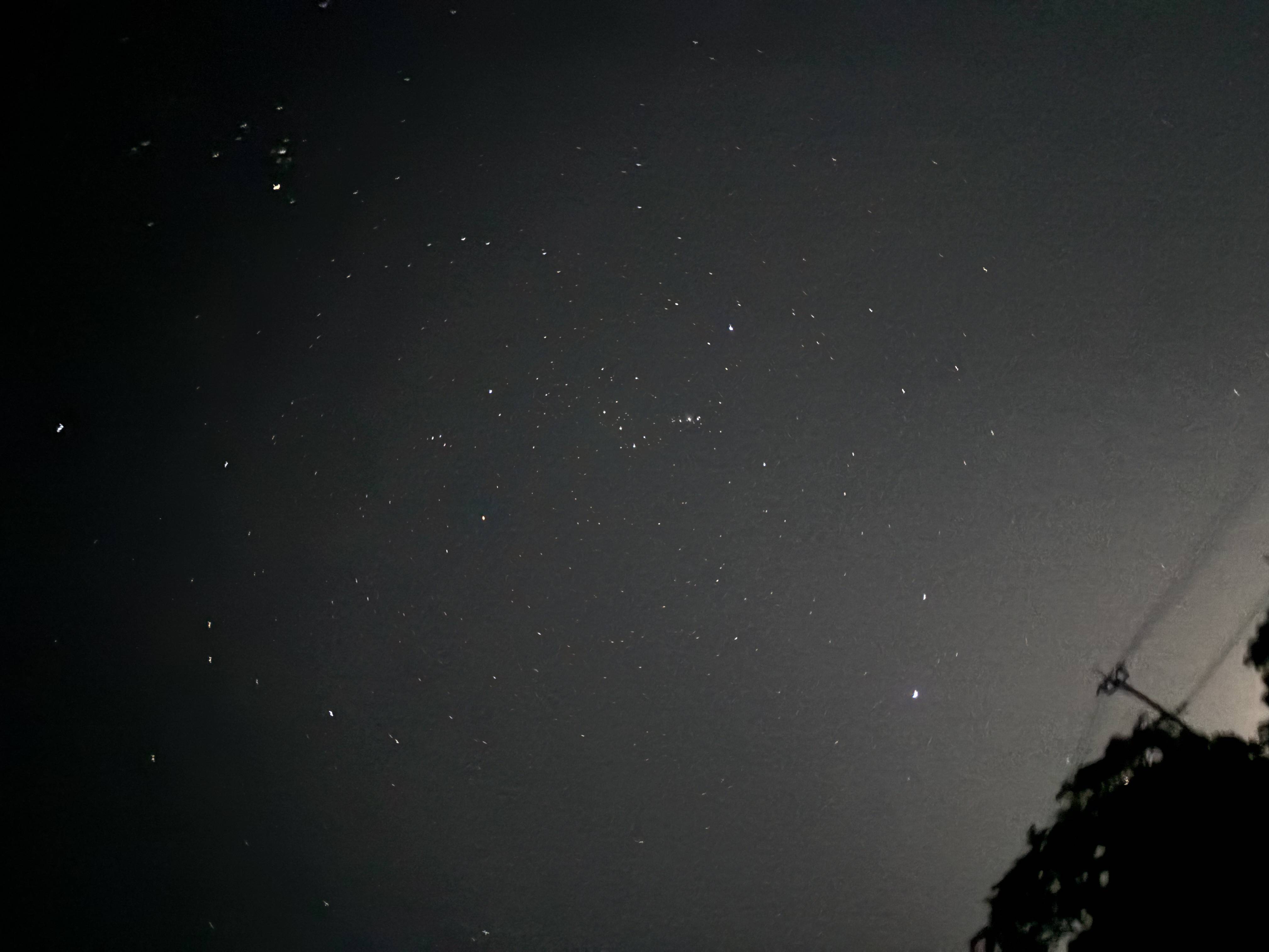 ドライブ中に見た星がきれいでした！