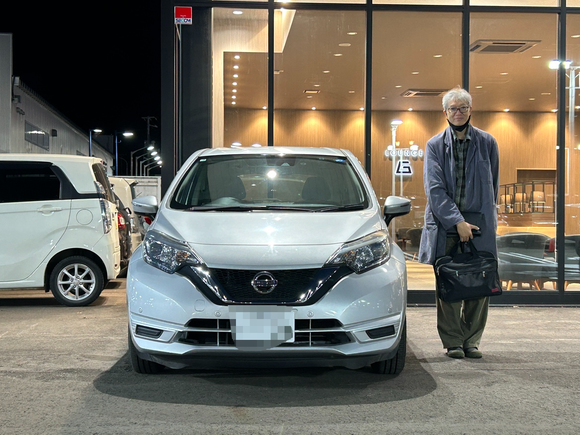 日産　ノートを納車させていただきました！