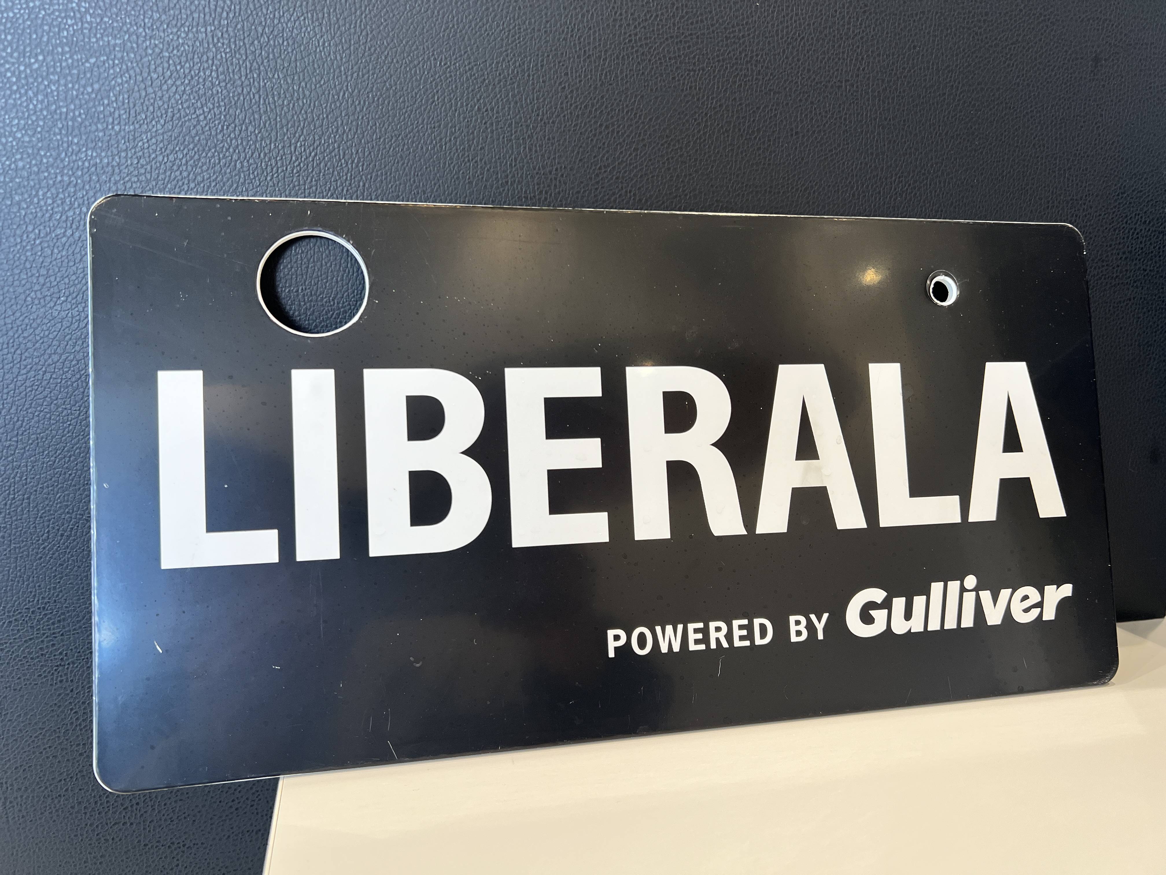 ナンバープレートがもらえるらしい？！