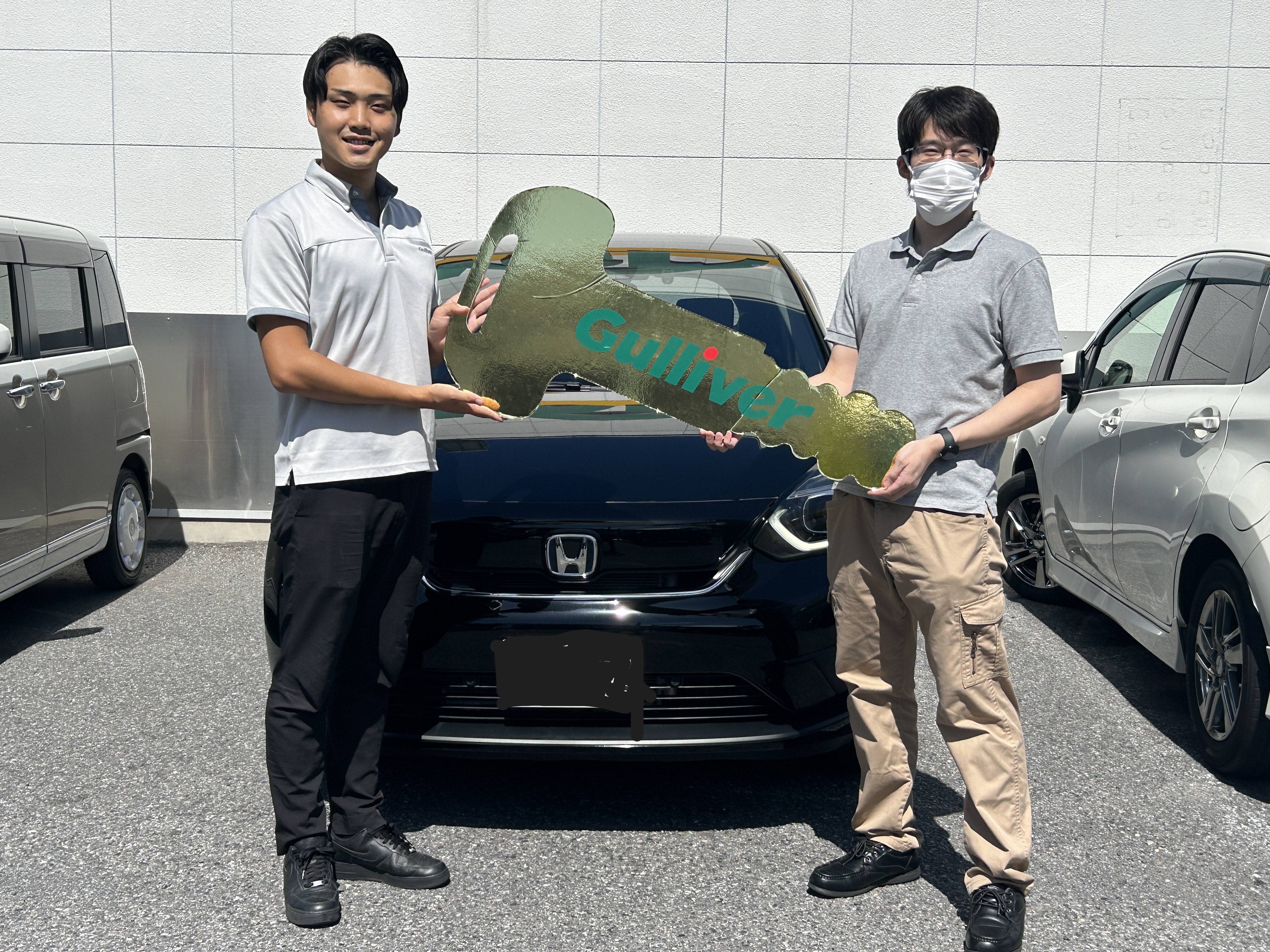 ★フィットをご納車させて頂きました★