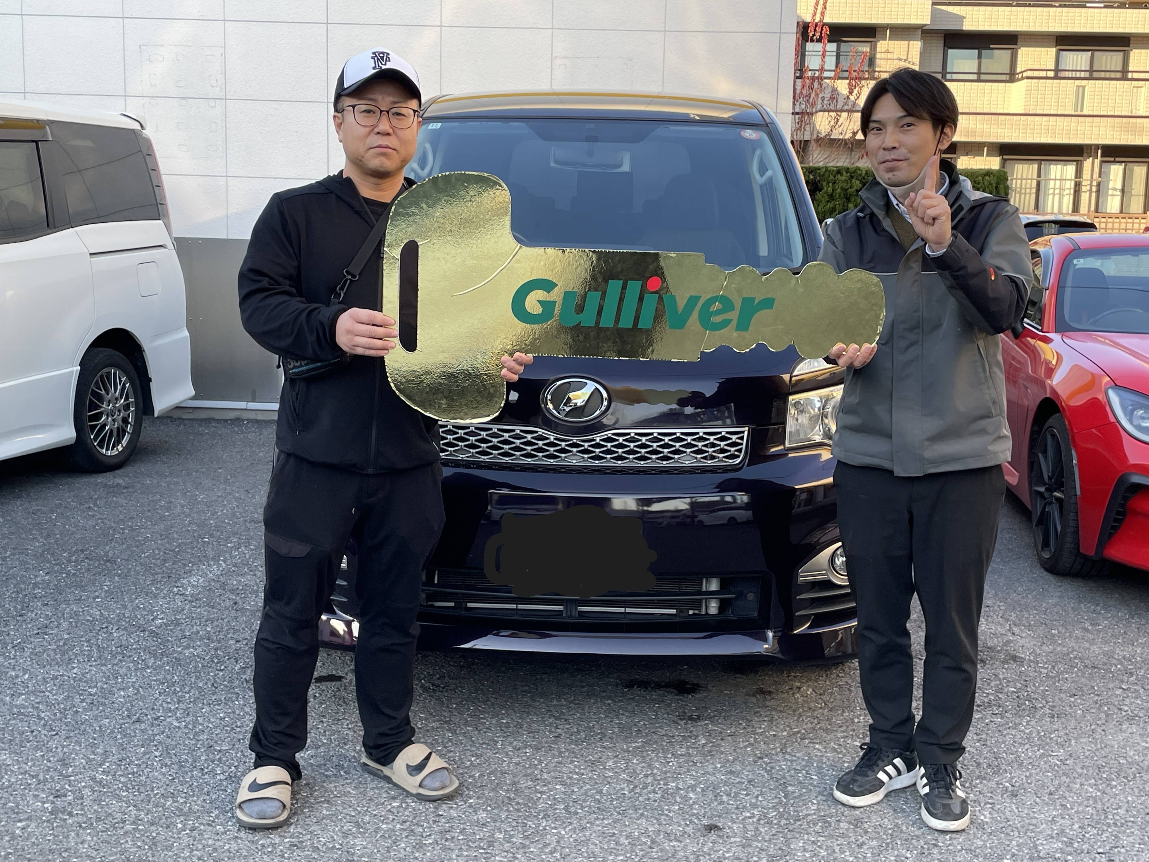 ★ヴォクシーをご納車させて頂きました★