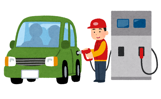 ガソリン(レギュラーとディーゼル)