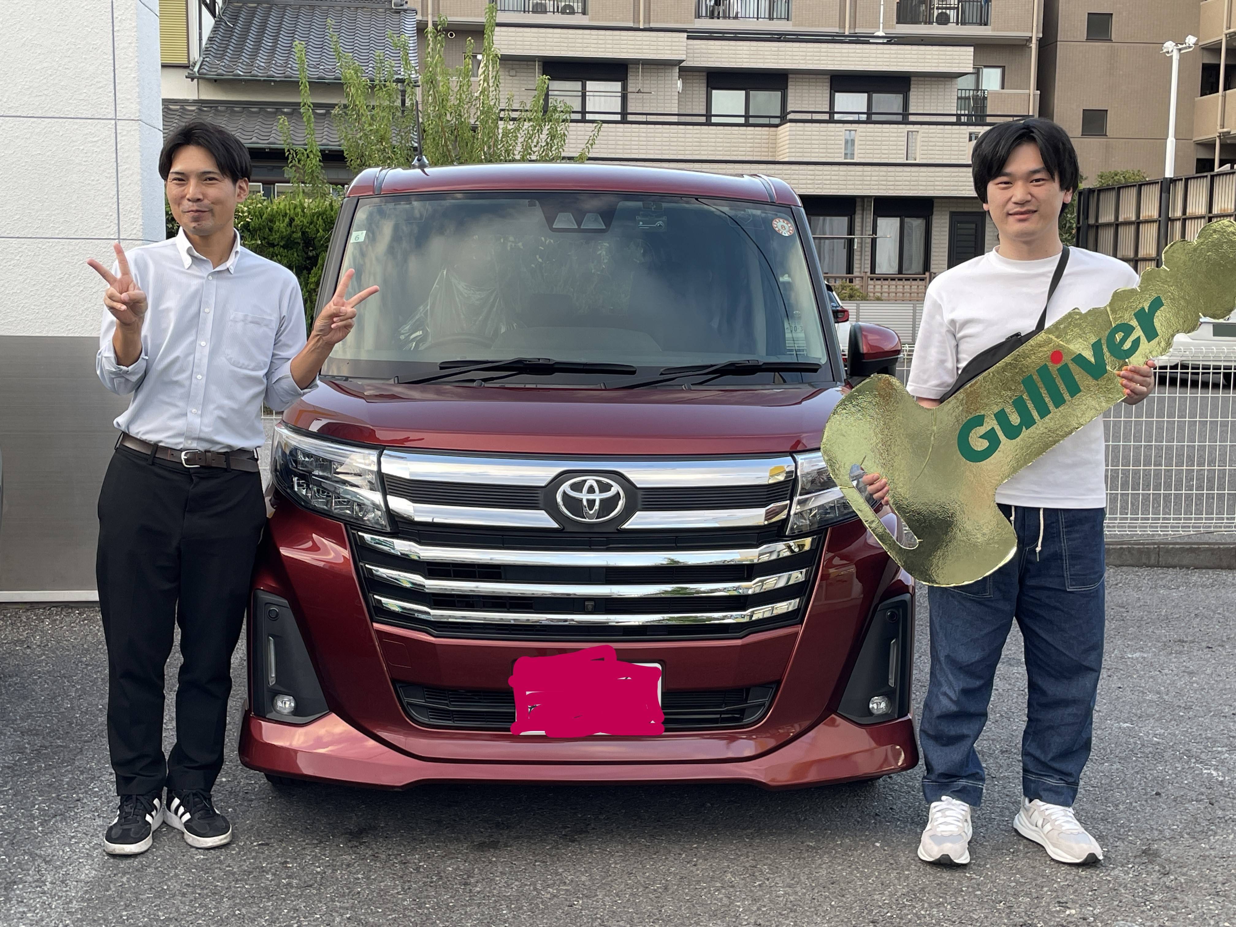★ルーミーをご納車させて頂きました★