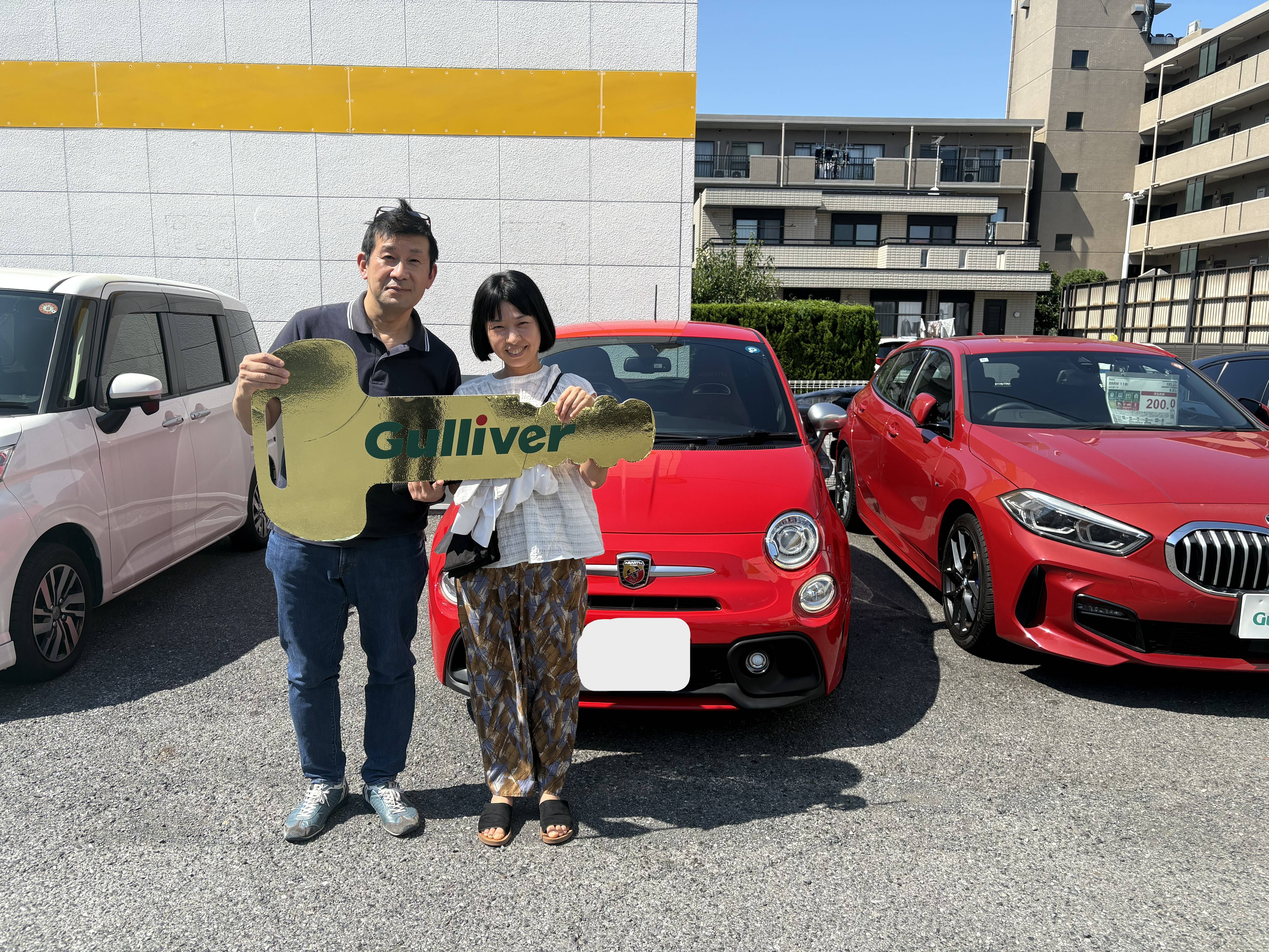 ★アバルト595をご納車させて頂きました★