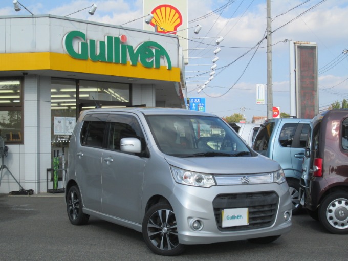 H25　スズキ　ワゴンRスティングレー　T　入庫いたしました。