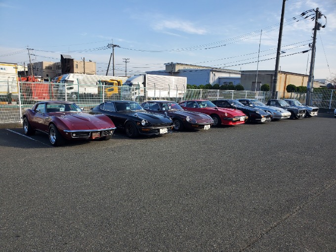 名車勢揃いテンション上がります！！！