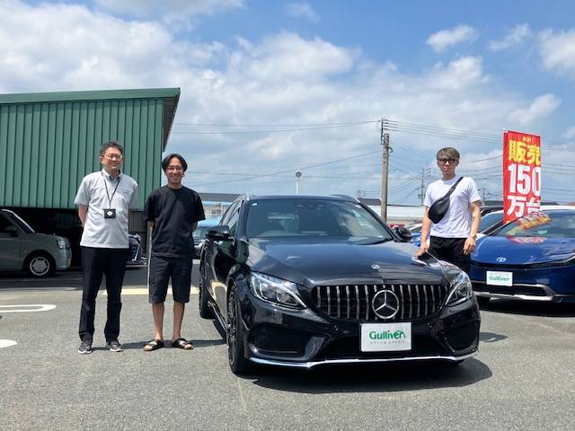ベンツC180納車させて頂きました！01