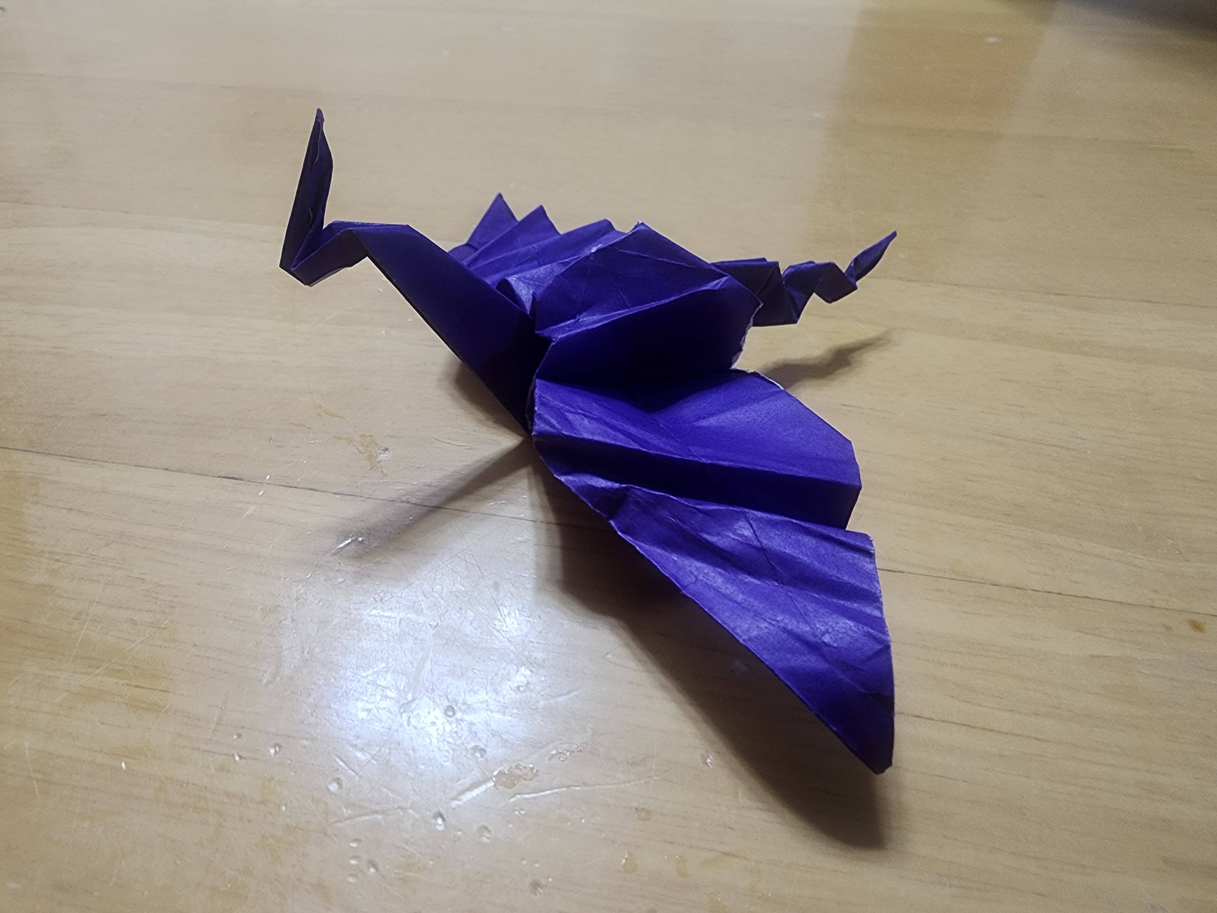 息子の折り紙最新作です！