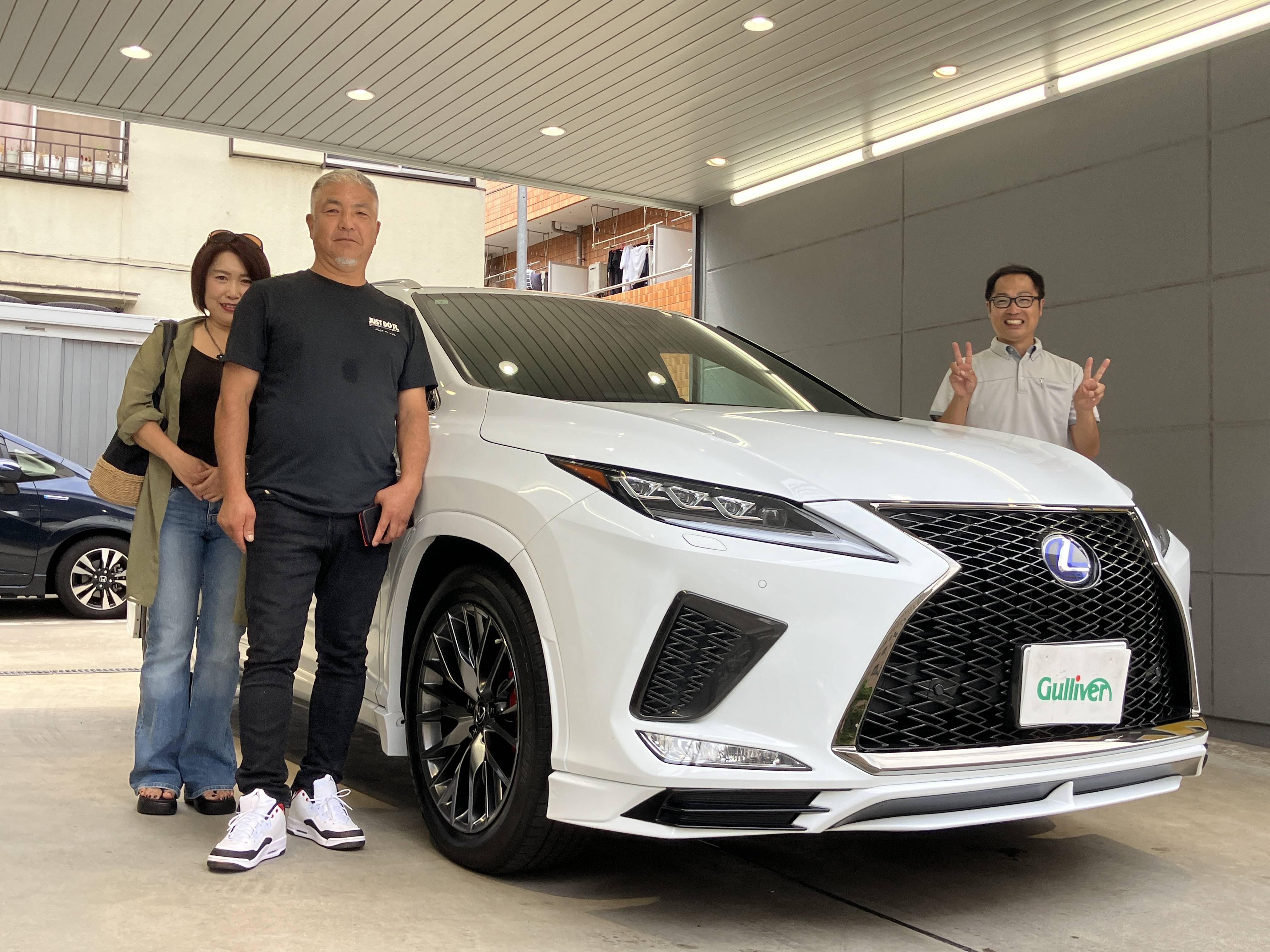 祝　レクサス450h Fスポーツ　TRDエアロ装備ご納車