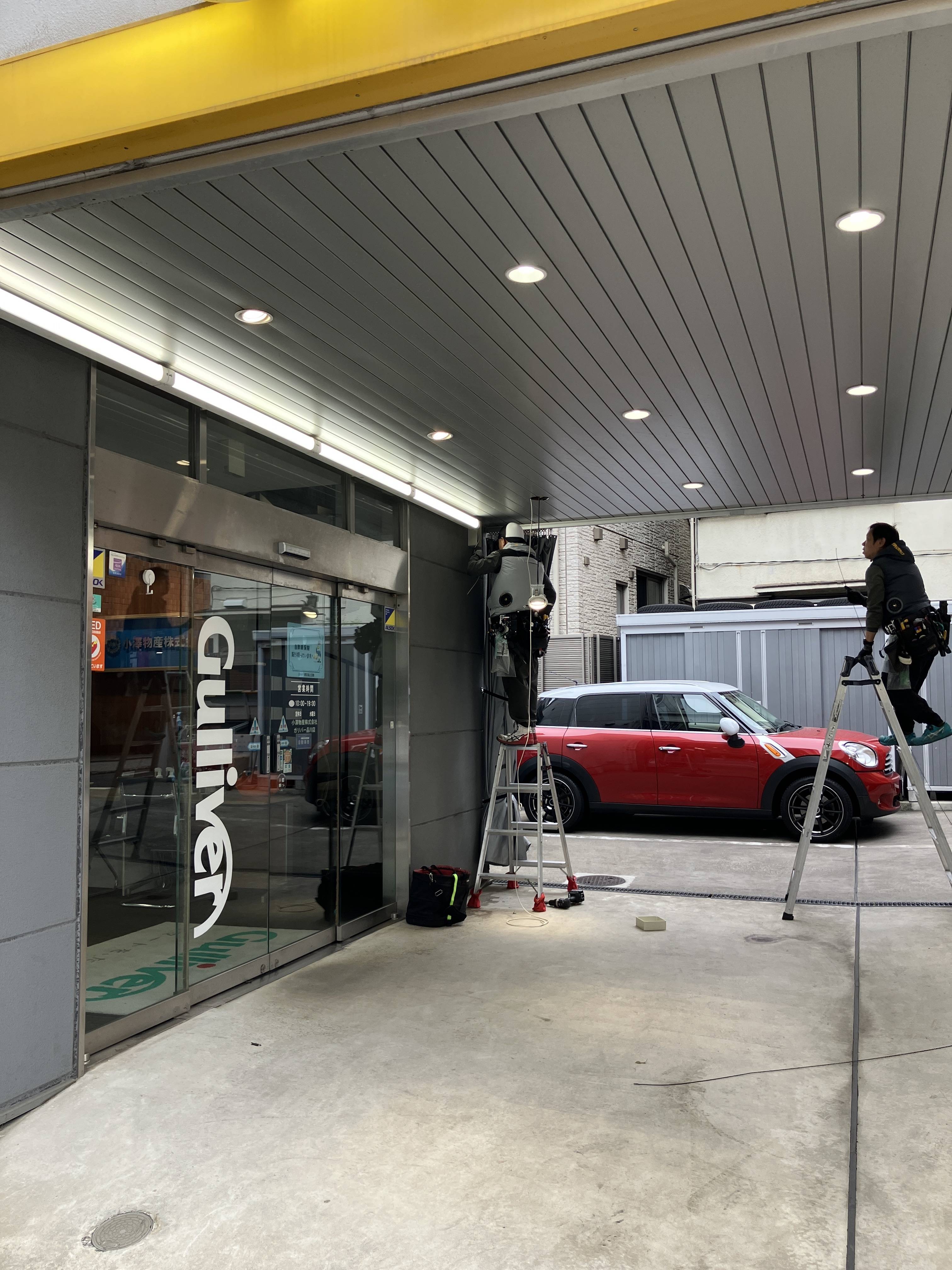店舗に防犯カメラ増設を行いました！！