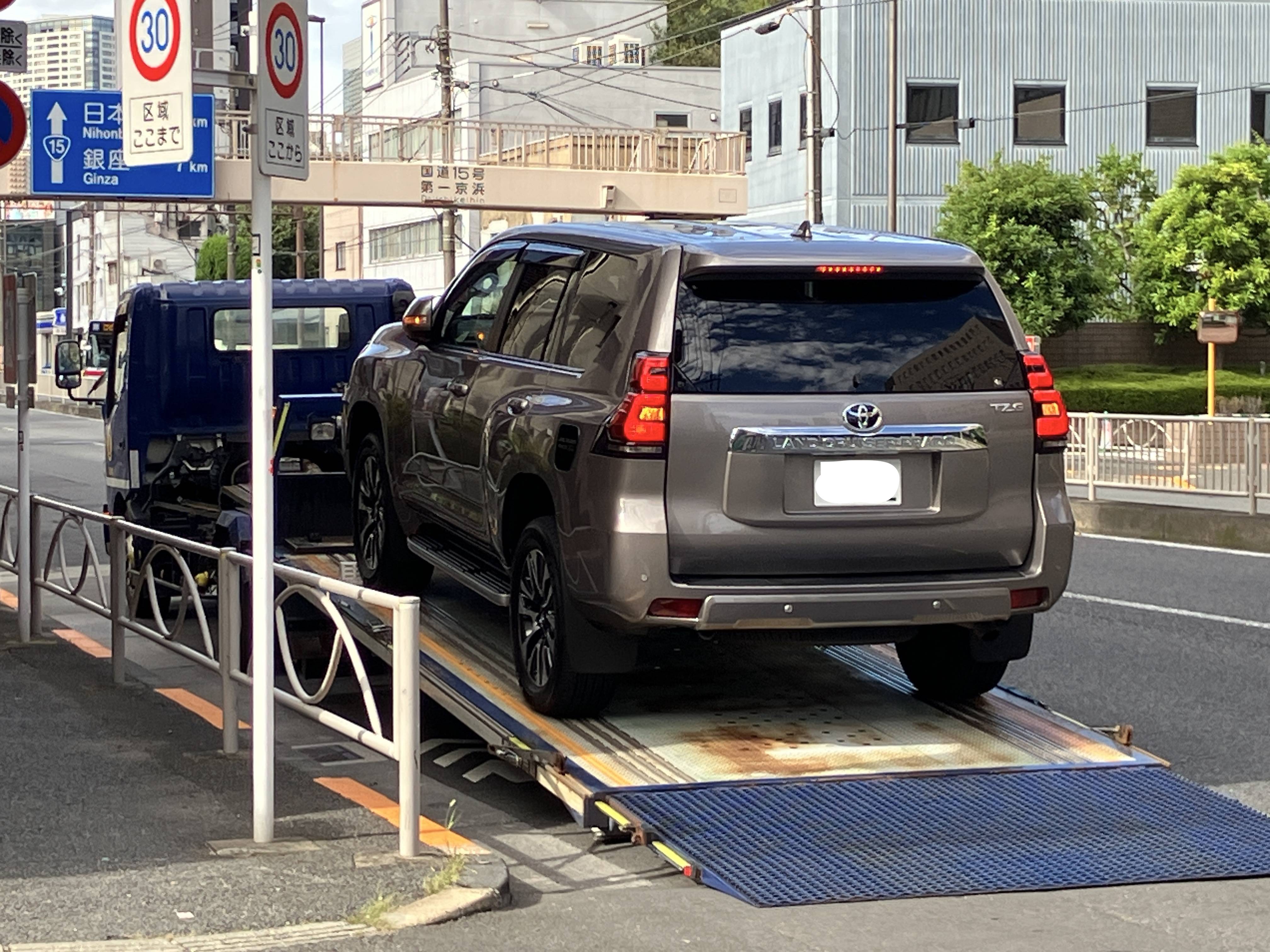 トヨタ　ランドクルーザープラド　北陸地方までお届けの巻