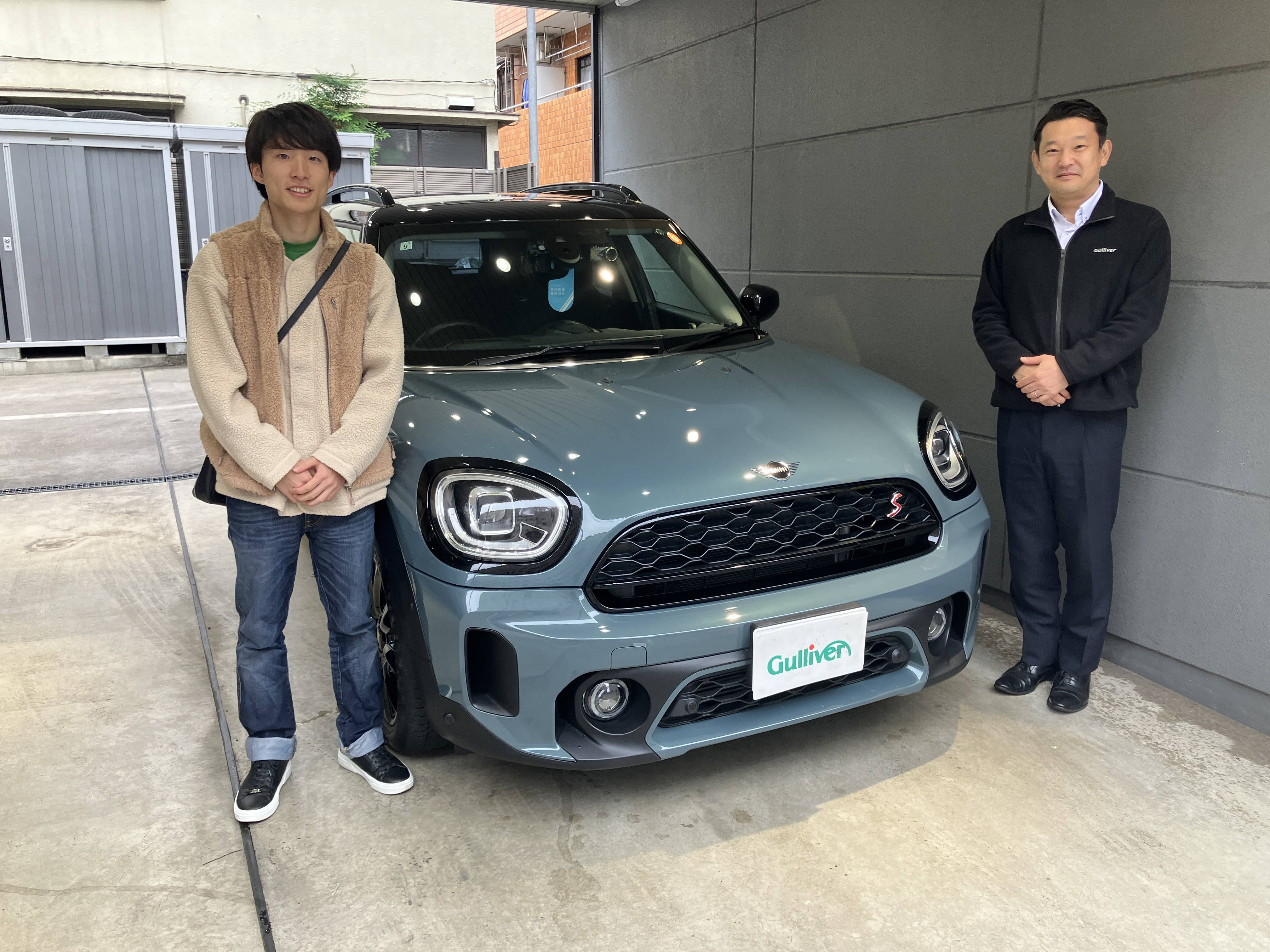 祝　ミニクロスオーバーご納車♪