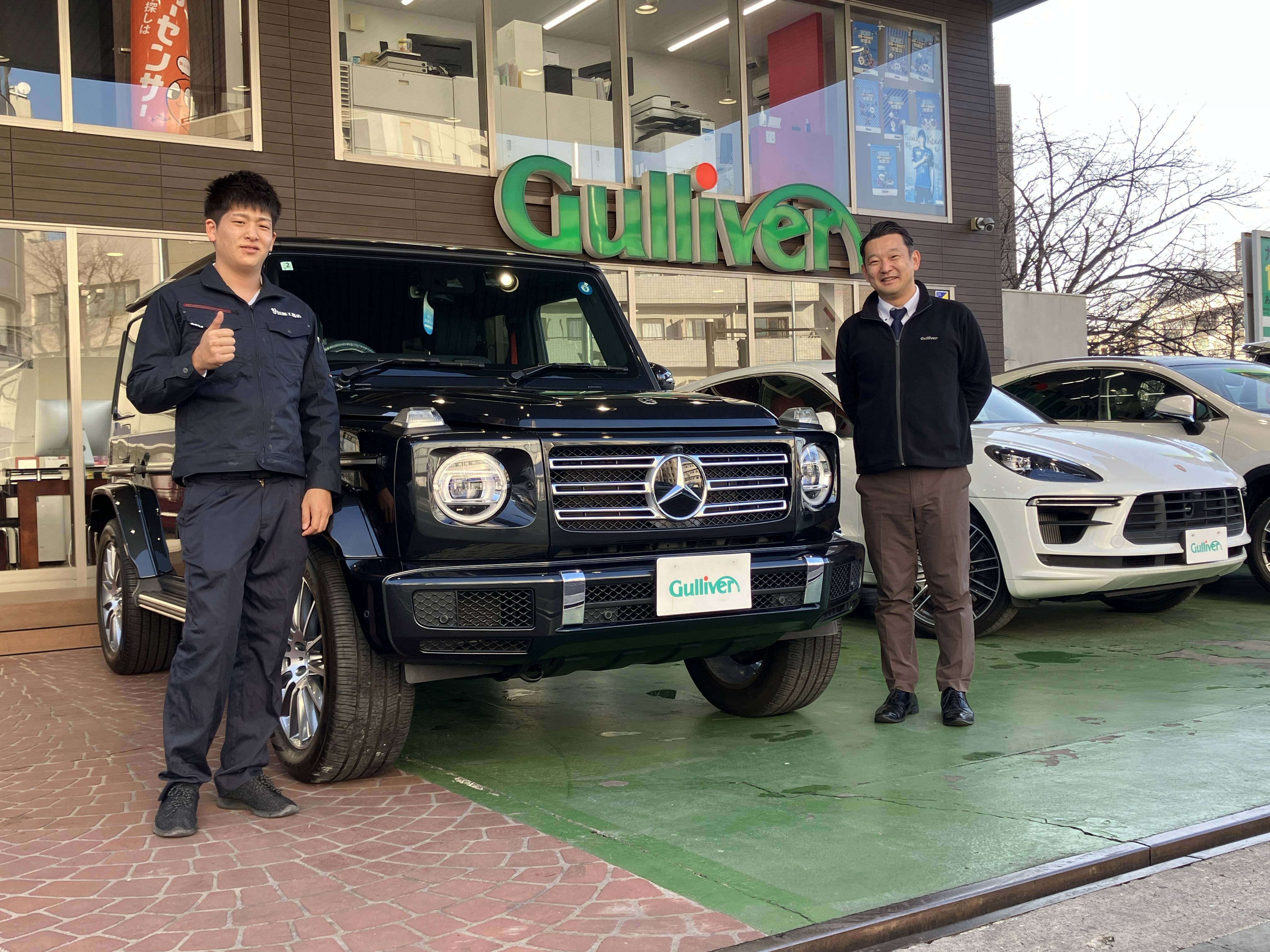 祝♪ メルセデスベンツG350dご納車