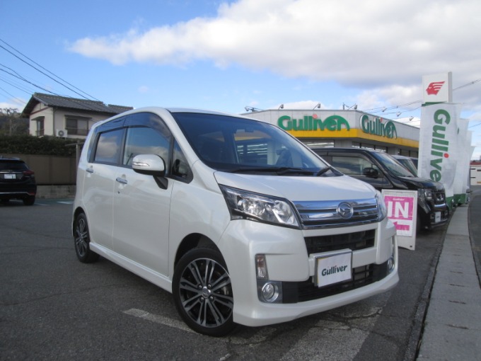 新着情報”ダイハツ　ムーヴカスタムX　リミテッドSA”H25年式パールホワイト3入庫です！