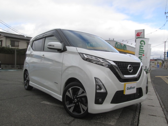 新着情報”日産　デイズ　ハイウェイスターGターボ”R3年式ホワイトパール入庫です！
