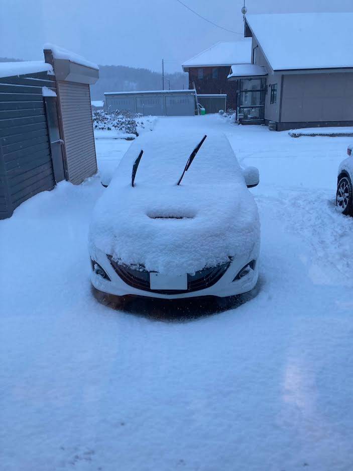 地元に帰られての初になる冬シーズンは、やっぱりこうなるよね・・・01