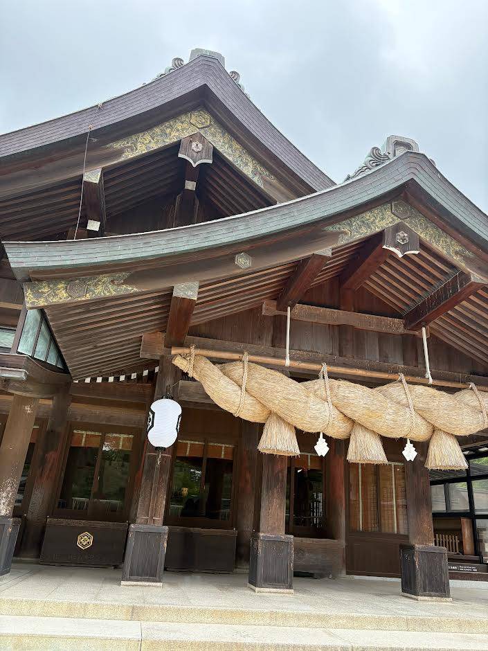 休日のひとコマ・・・島根県、稲佐の浜・からの出雲大社、そしてたまたま見つけた出雲いちご縁の旅