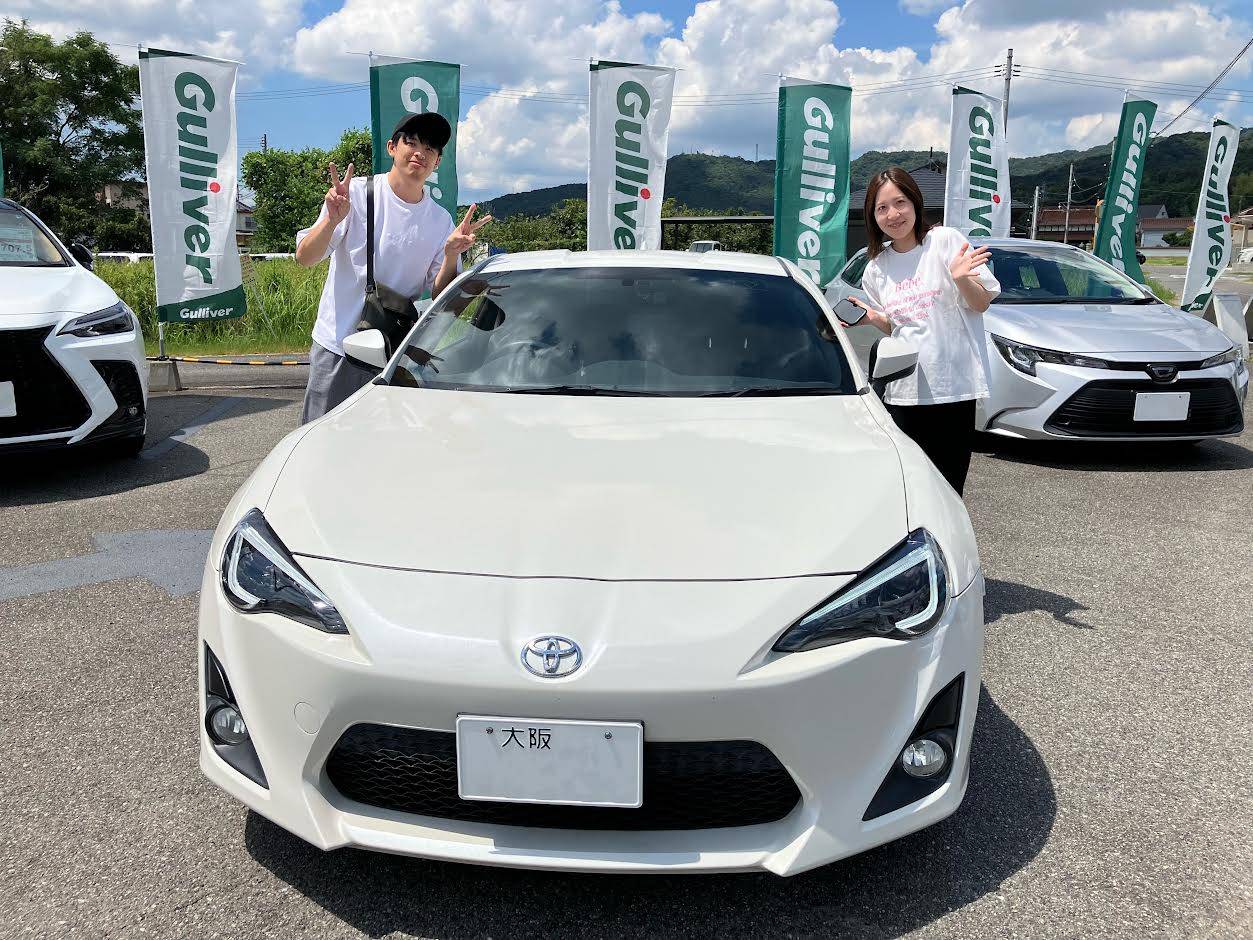 S様から86のGTリミテッドの6MT車をお譲りいただきました！！