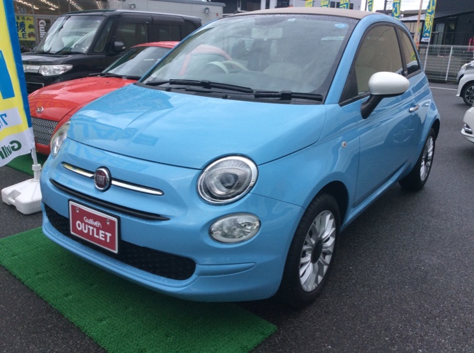 □□ H29 フィアット500C 入庫 □□