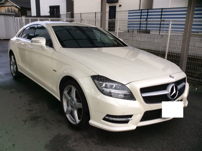 □□ H25 M・ベンツCLS550 入庫 □□