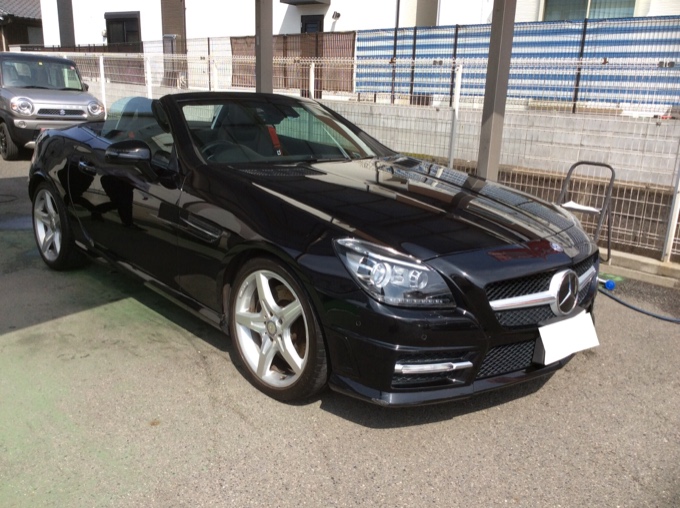 □□ H25 M・ベンツSLK200 入庫 □□