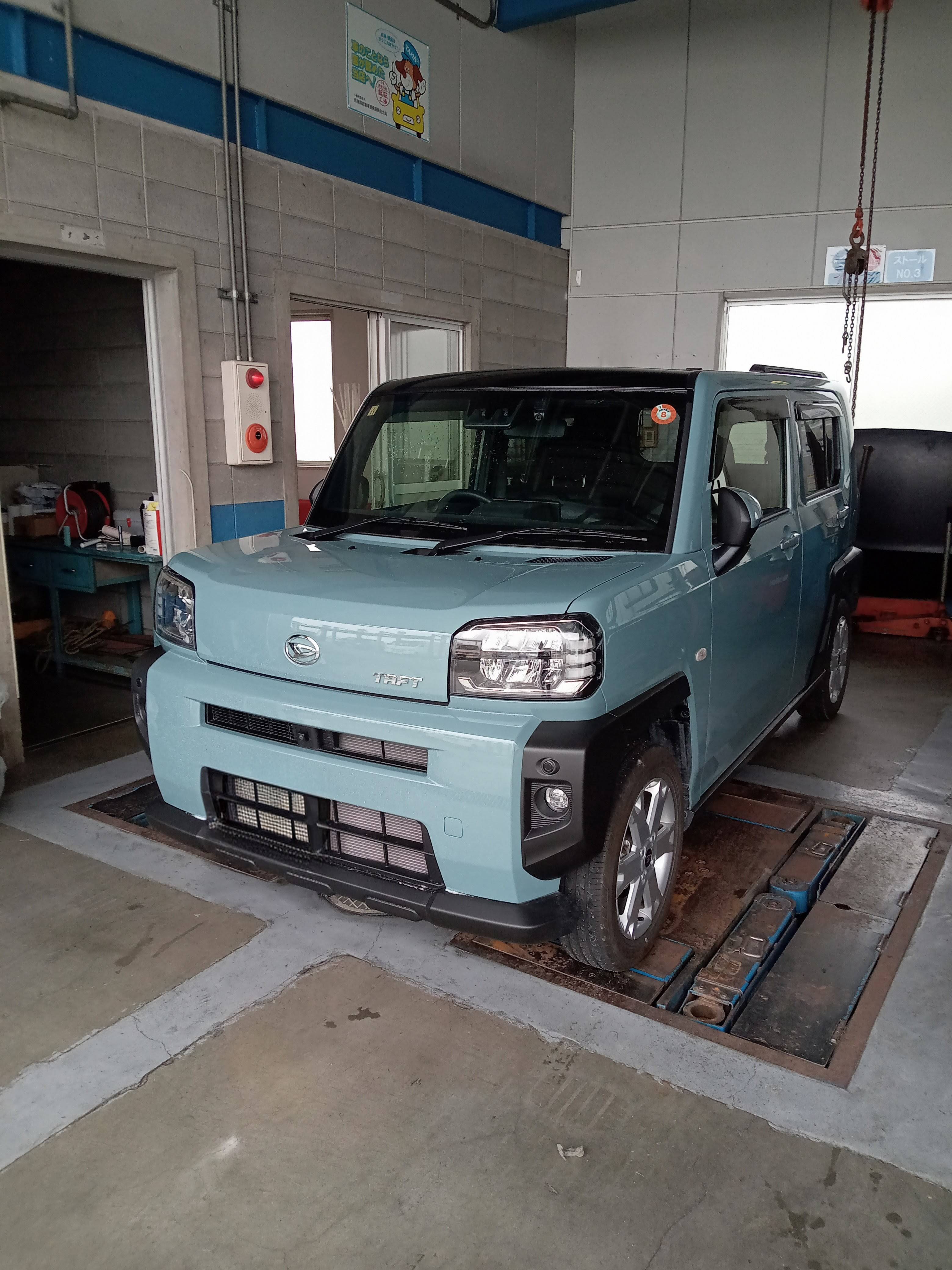 □□ R5 タフト 入庫 □□