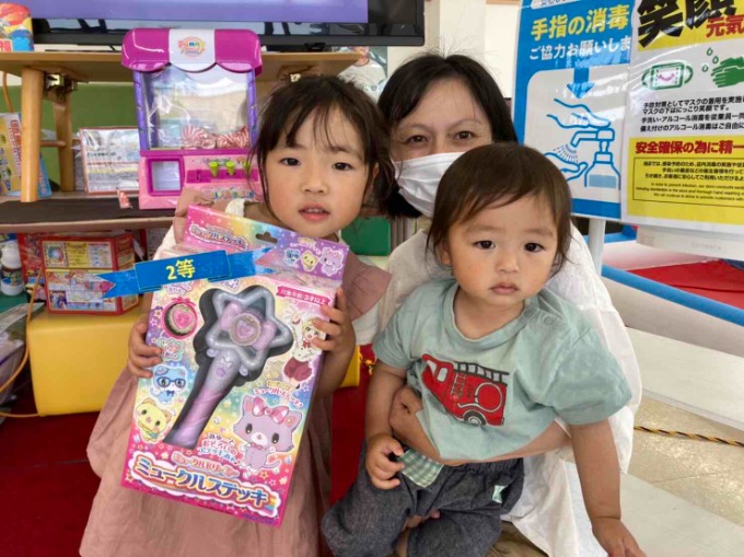 【お子様イベント】2等おめでとうございます！！！