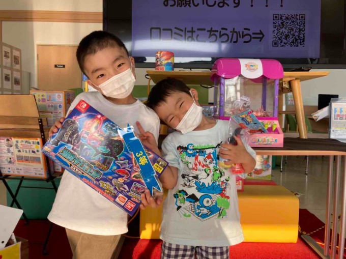 【お子様イベント】３等おめでとうございます！！！