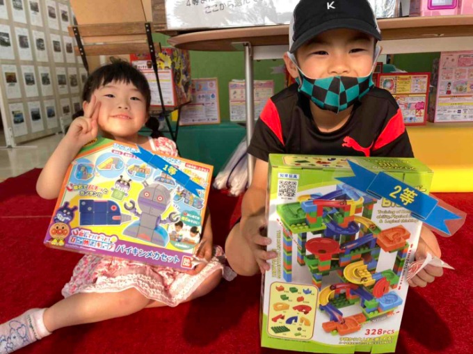 【お子様イベント】お見事！！1等2等おめでとうございます！！！