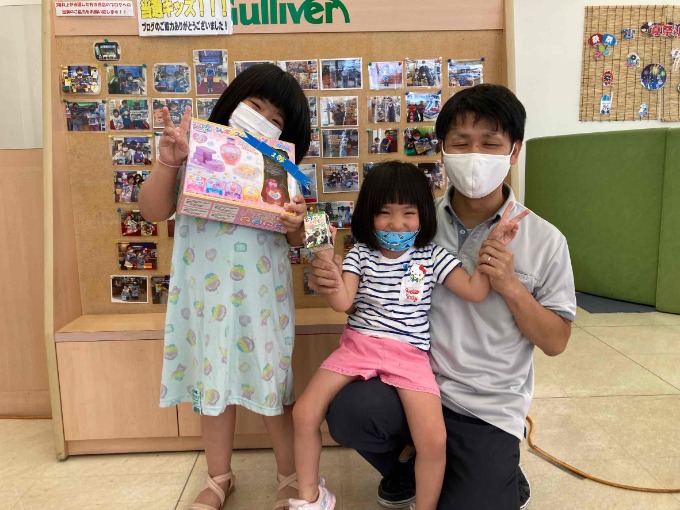 【お子様イベント射的】１等おめでとうございます！！！