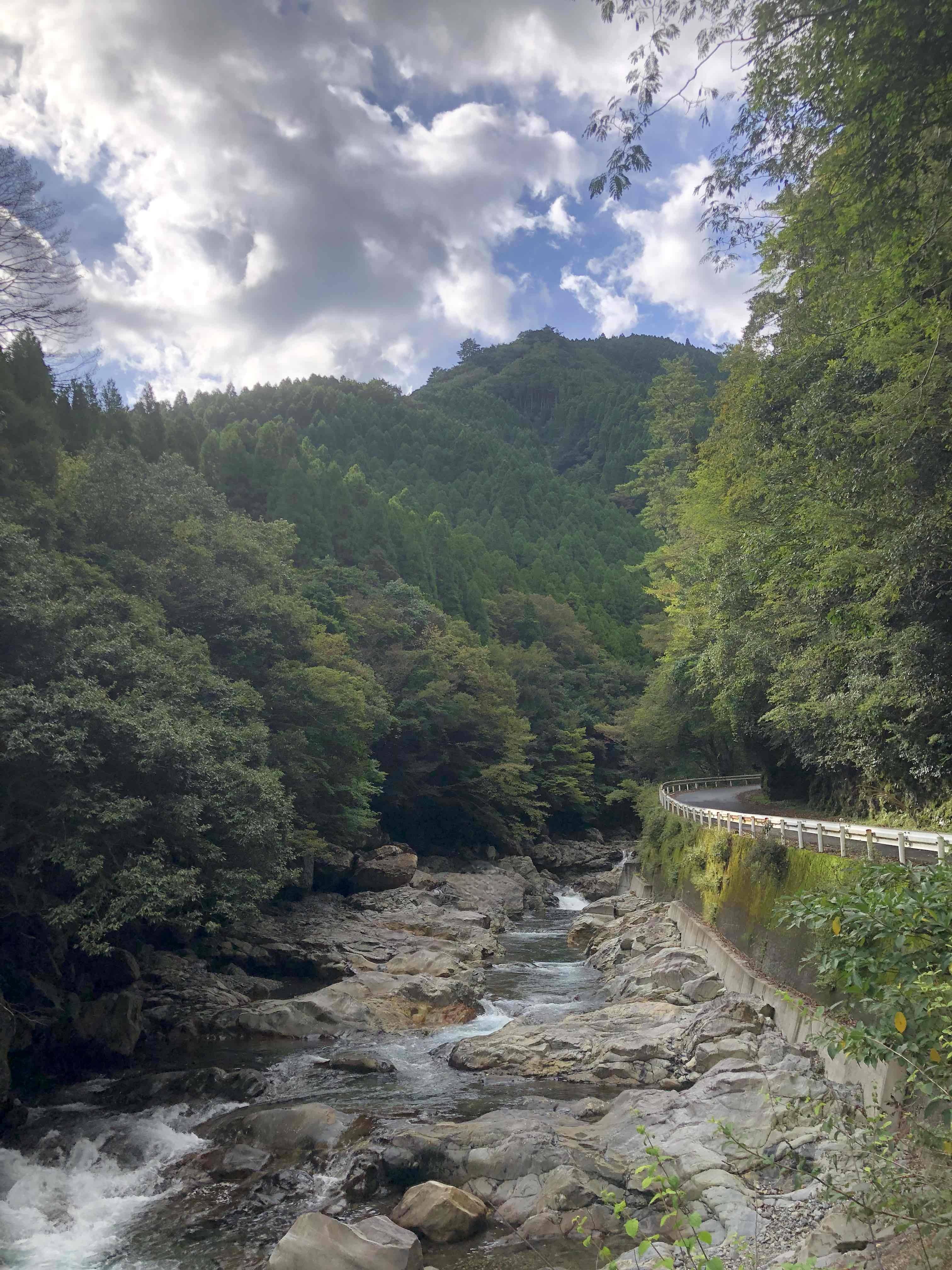 山へ