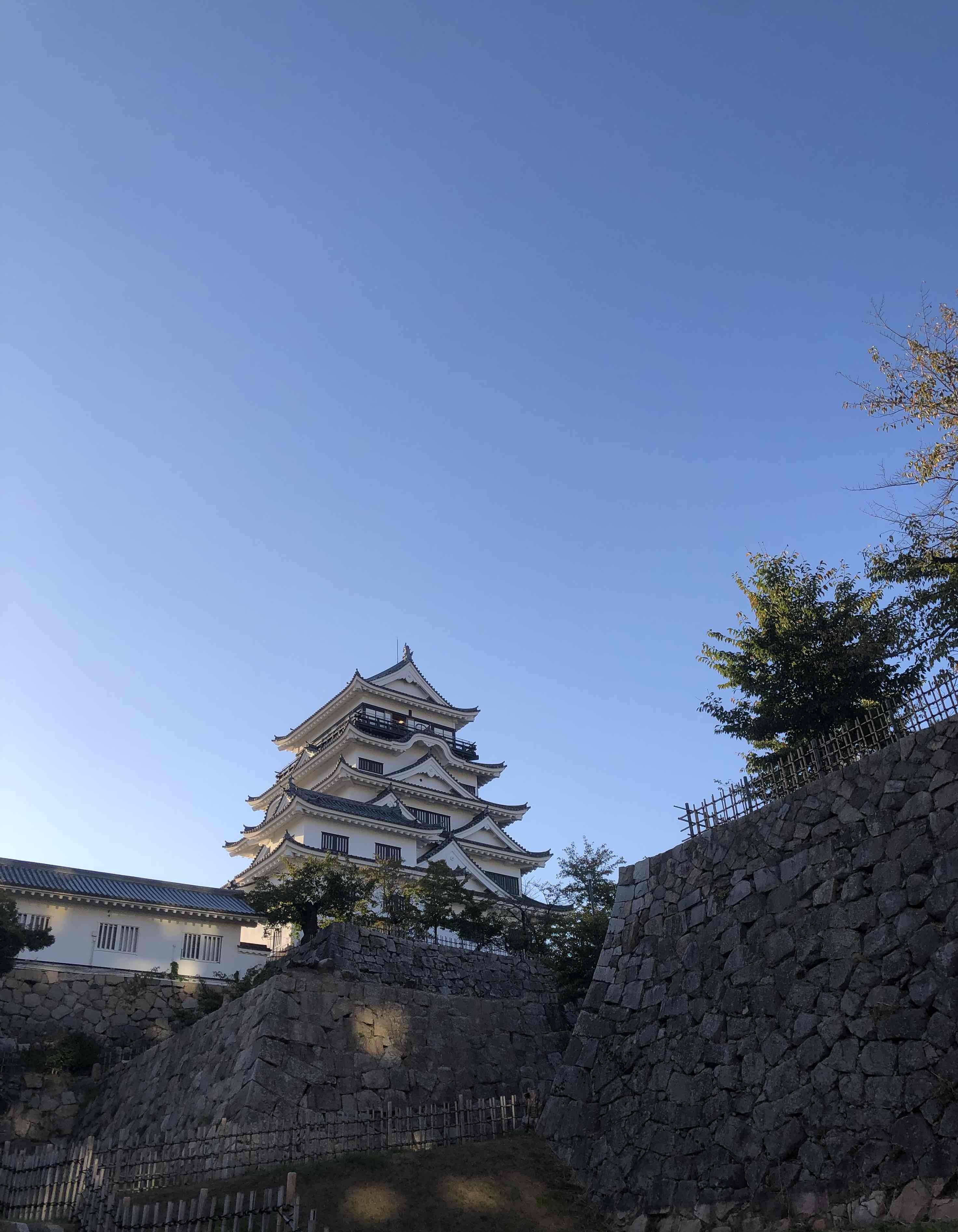 福山城へ