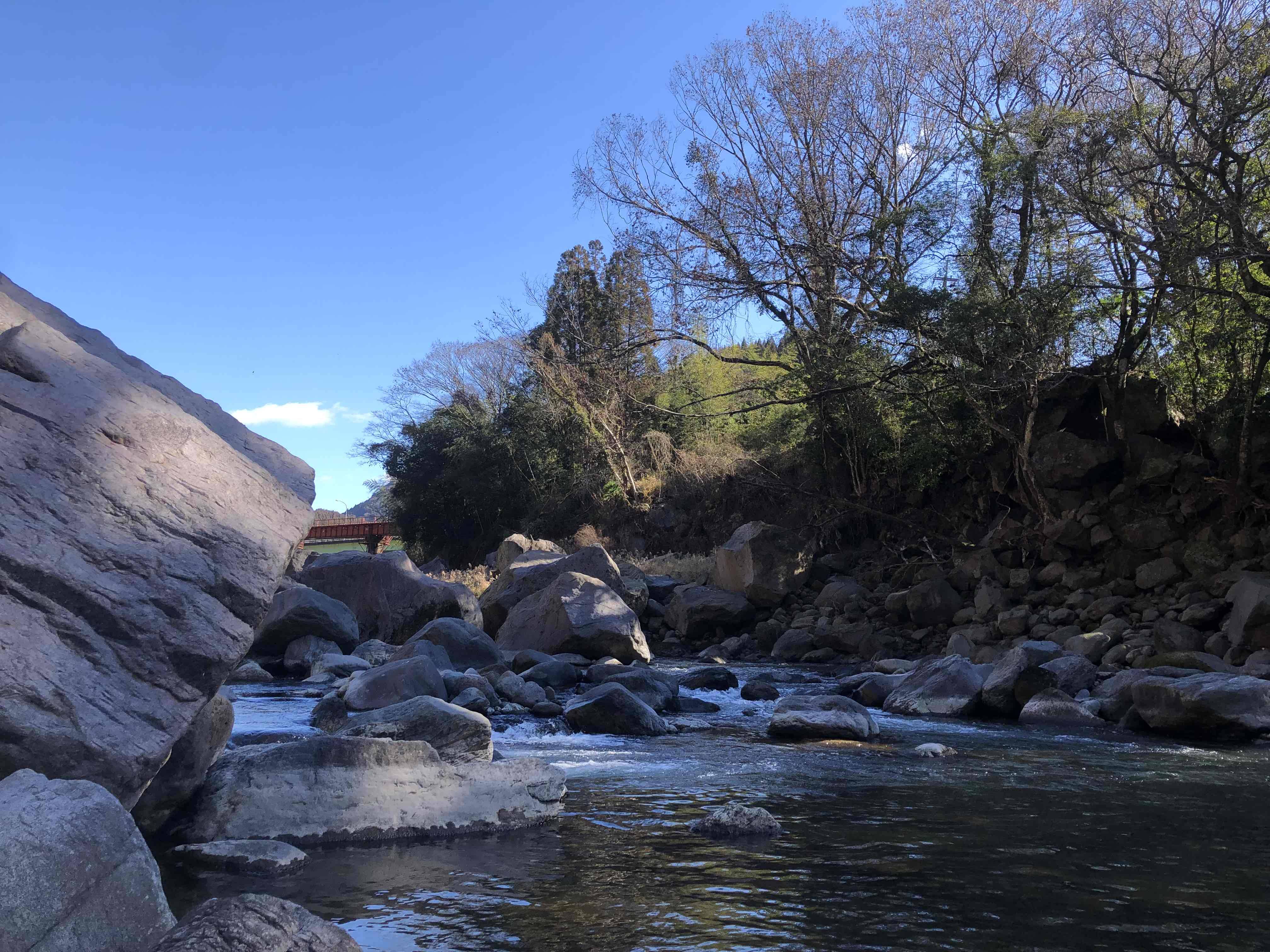 川へ行ってきました