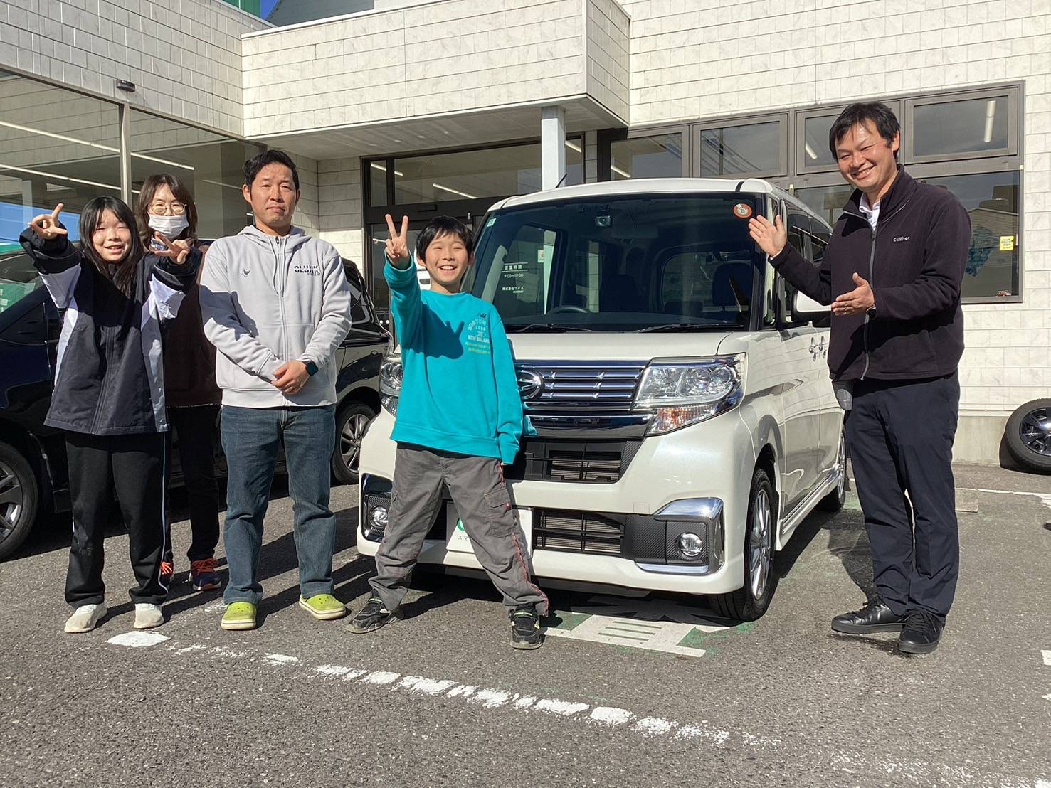 ☆★☆　ご納車　タントカスタム☆★☆