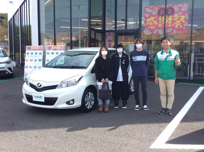 ▷▷▷ ヴィッツ ご納車 ◁◁◁