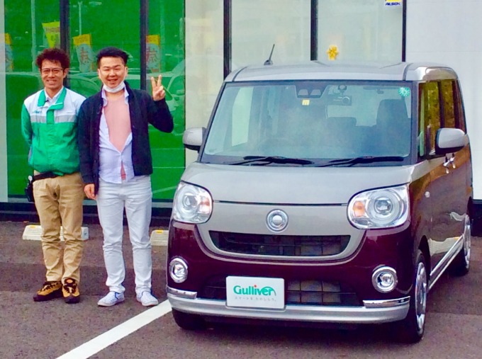  *･*:.｡:*･ムーヴキャンバス ご納車 ･* .｡.:*･*