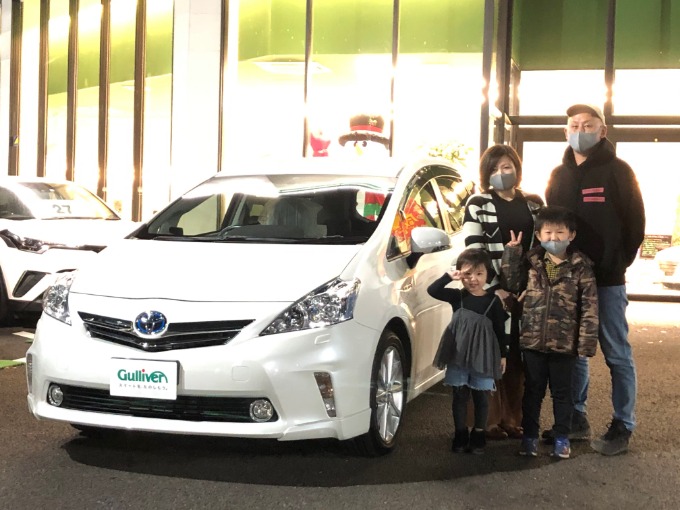 ♢♦♢ プリウスα ご納車 ♢♦♢