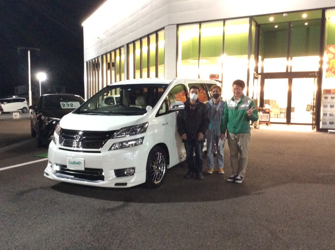 ＊＊＊ ヴェルファイアHV ご納車 ＊＊＊