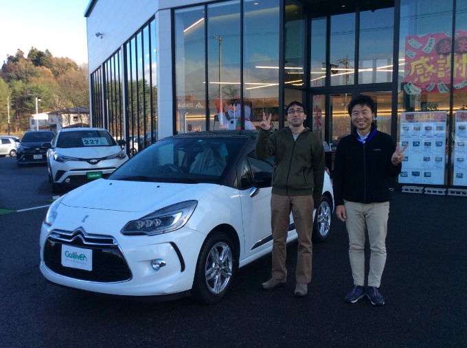 ＊ シトロエンDS3 ご納車 ＊