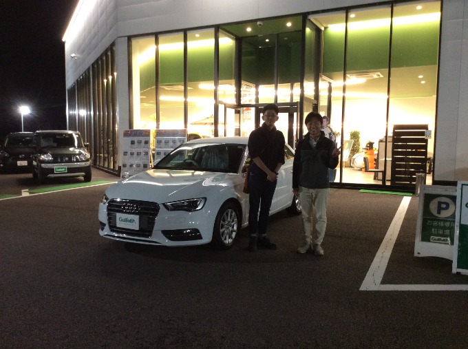 ☆ アウディA3 ご納車 ☆