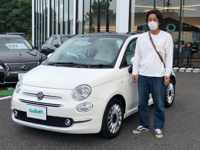 ..。o○☼*ﾟ·フィアット500 ご納車 ·*:..。o○