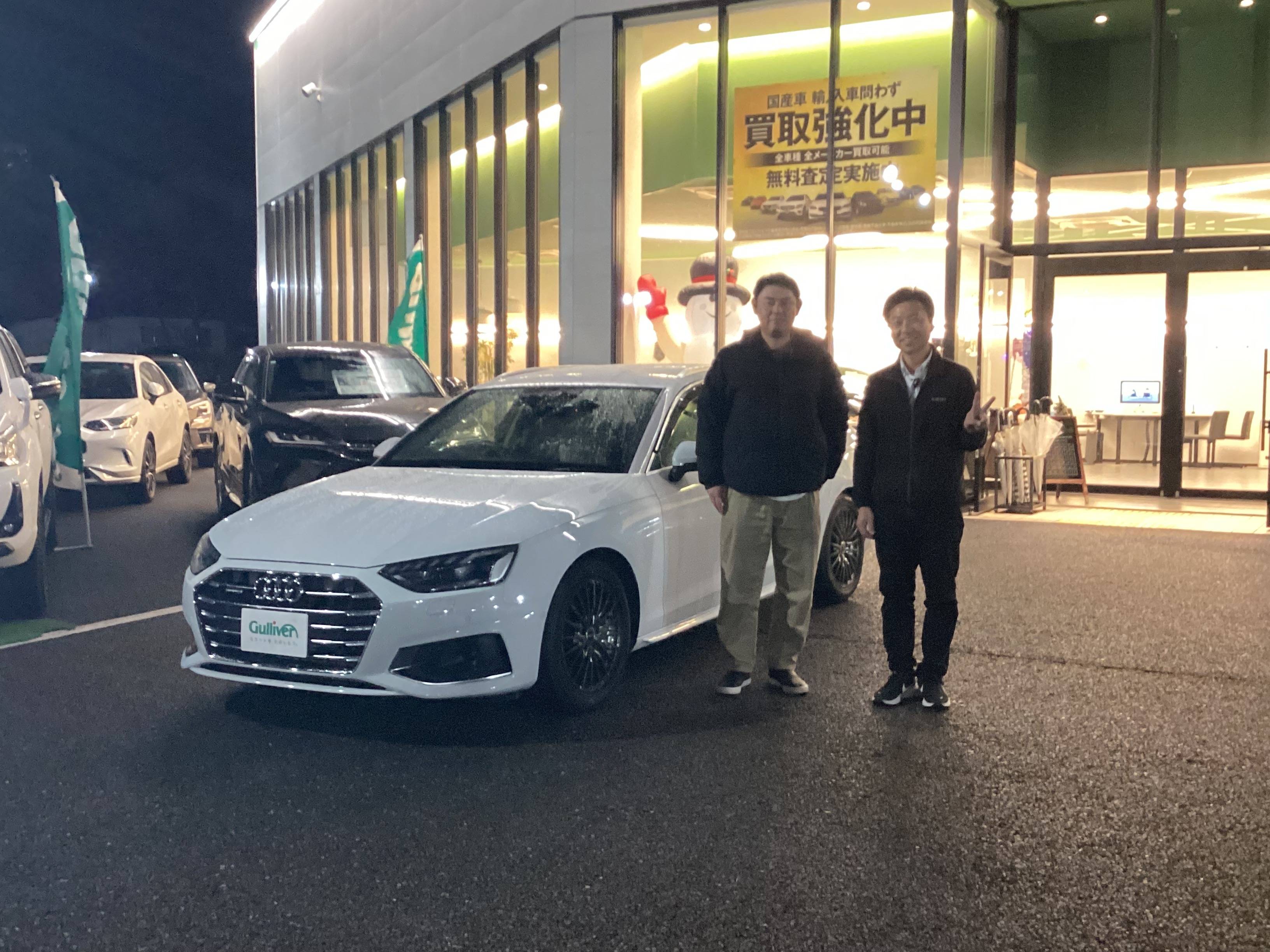 ☆ アウディA4 ご納車 ☆