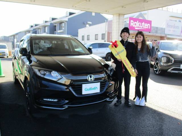 ホンダ　ヴェゼルHV　ご納車おめでとうございます！
