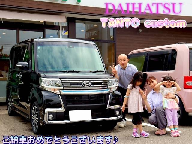 タントカスタムご納車いたしました♪01