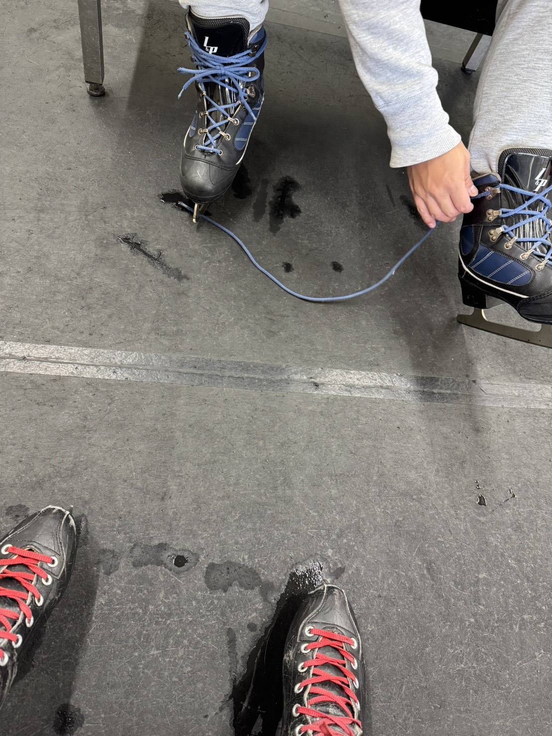 初アイススケート