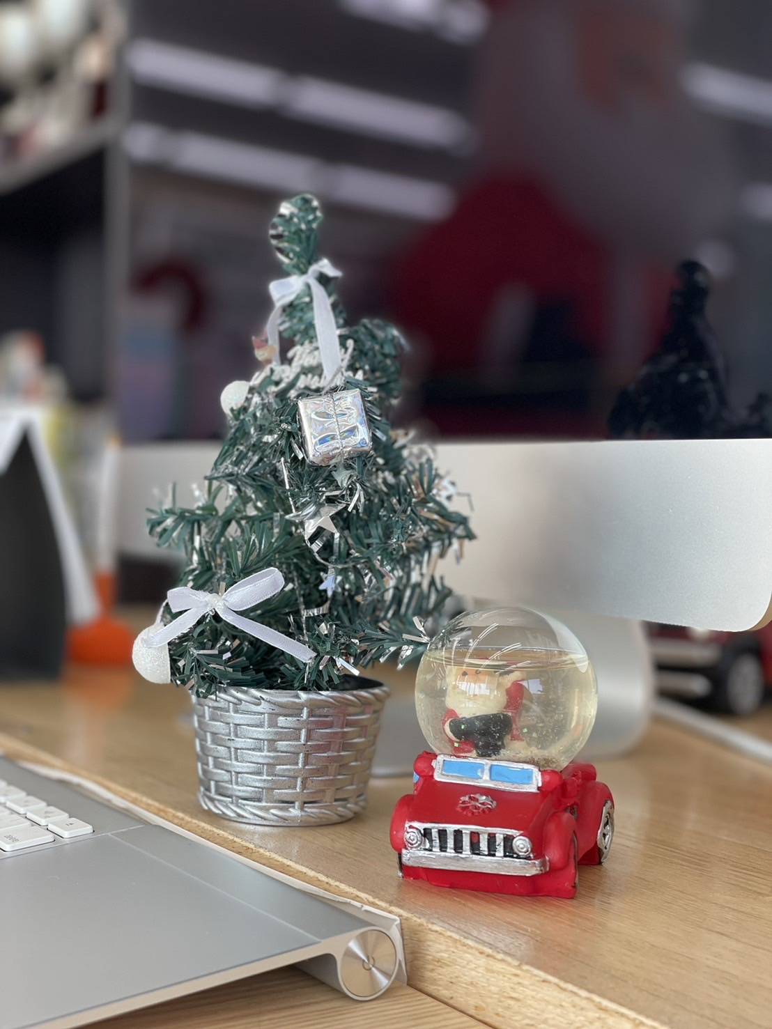 お店にサンタさんがやってきました☆02